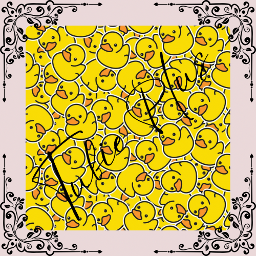 Yellow Duck Crowd Tubie Tape