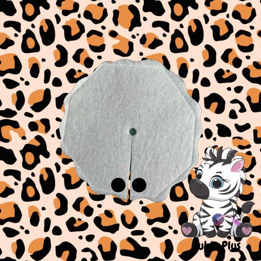 Orange Leopard Print Tubie | SPC Pad