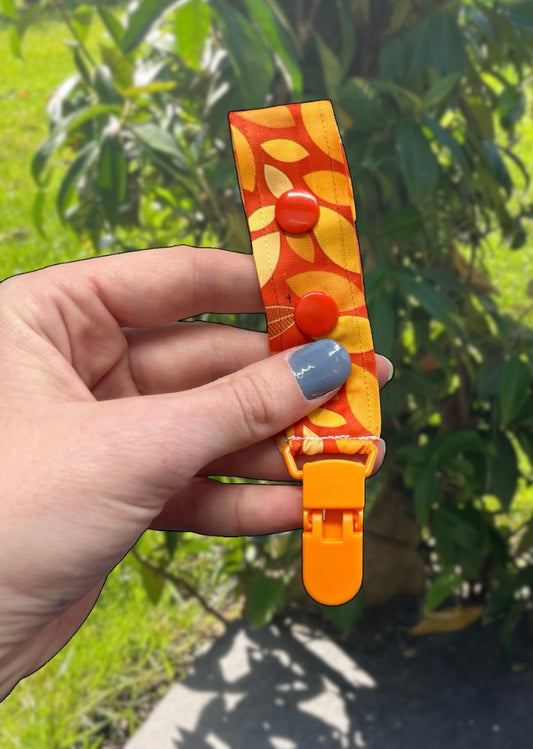 Autumnal Print Tubie Clip