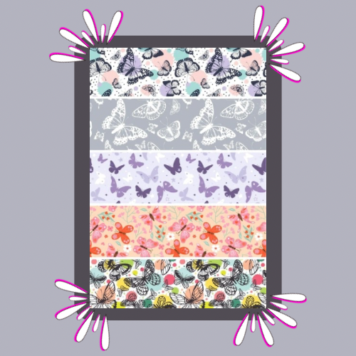 Butterfly Mix Tubie Tape