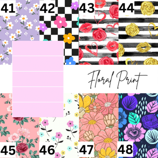 Floral Tubie Tape