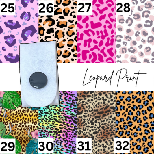 Leopard Print Tubie Hair Adaptor