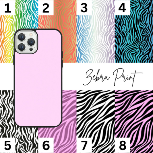 Zebra Print Phone Case