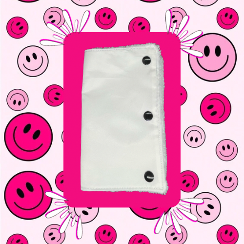 Pink Smiley Tubie Towel