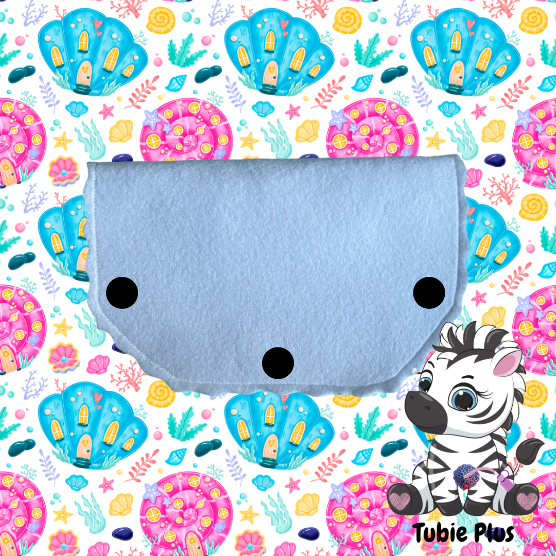 Sea Shells Print Tubie Towel