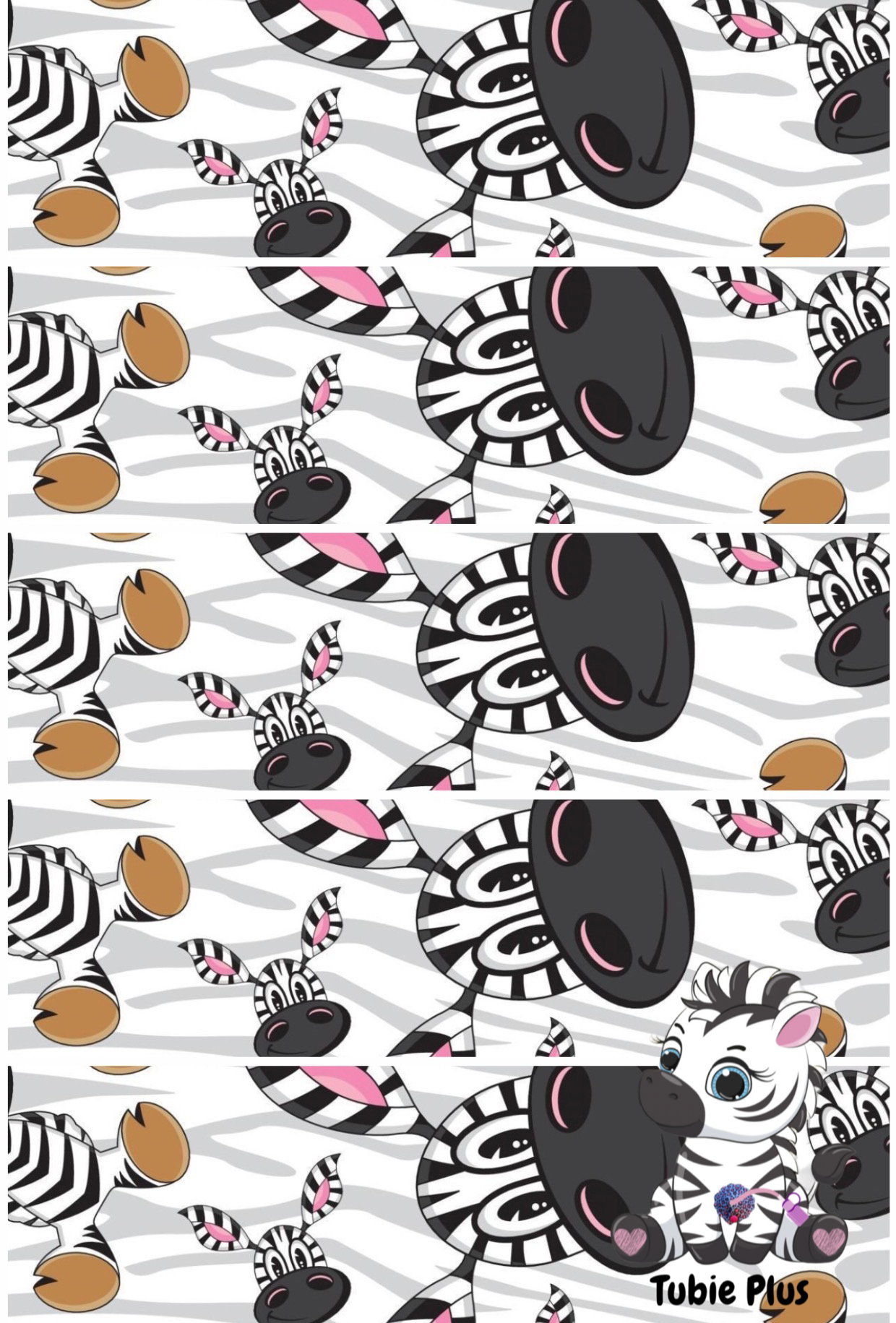 Zebra Print Strip | Full | Small