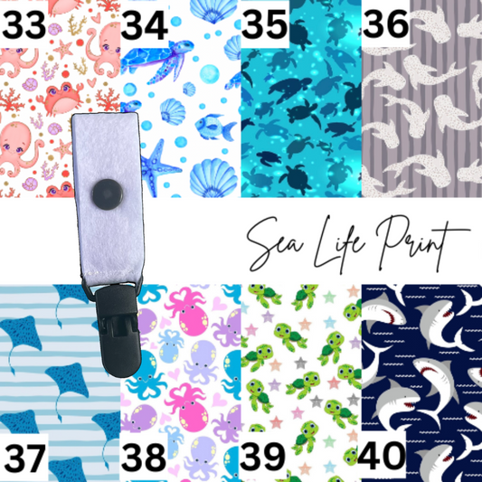 Sea Life Small Tubie Clip