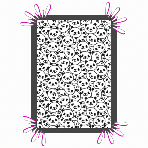 Panda Print Strip | Full | Small