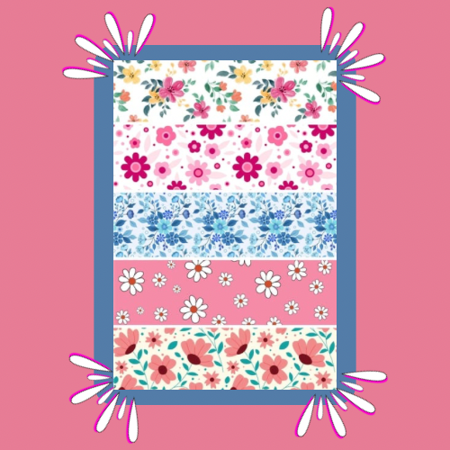 Floral Mix Tubie Tape