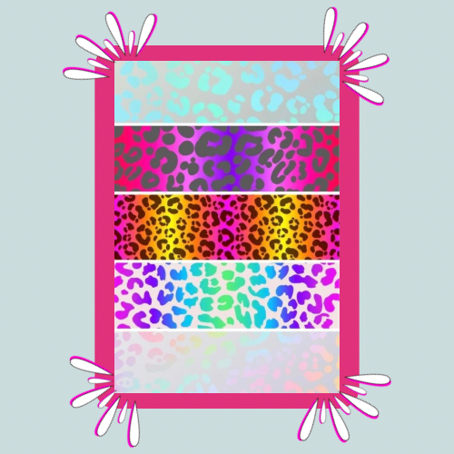 Leopard Print Mix Tubie Tape