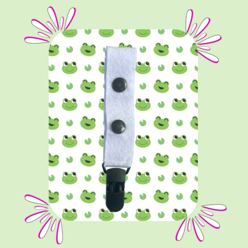 Frog Large Tubie Clip