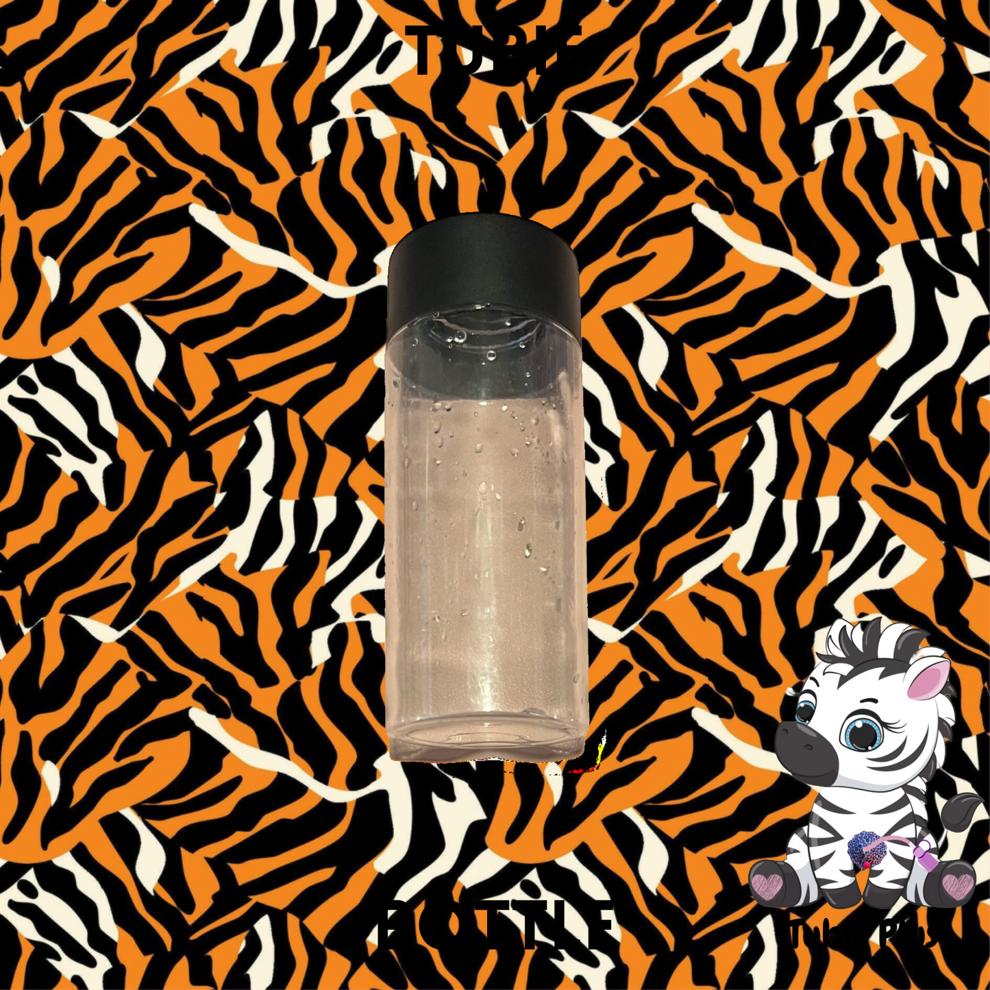 Tiger Print Tubie Bottle 250/500ml