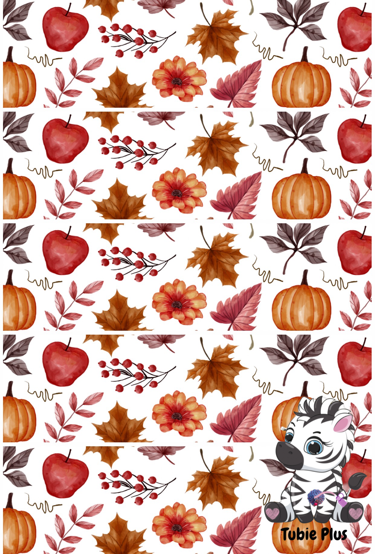 Autumnal Print Strip | Full | Small