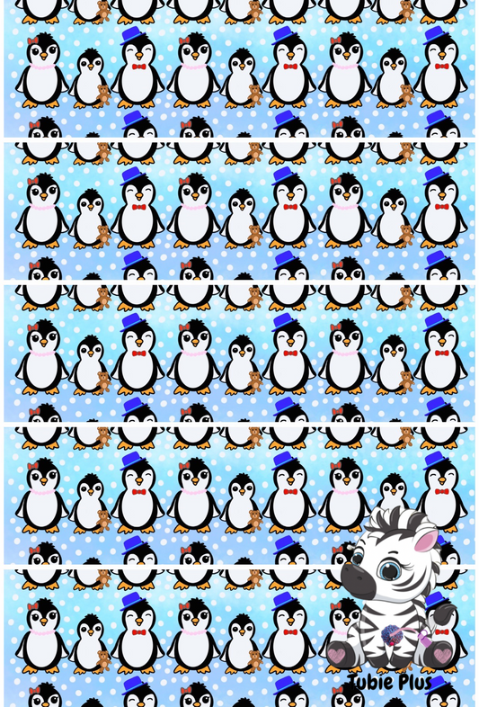 Penguin Blue Print Strip | Full | Small