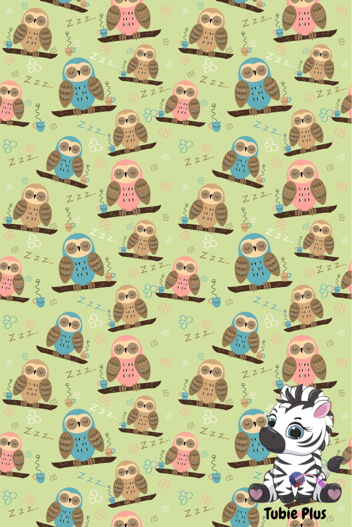 Owl Print Strip | Full | Small