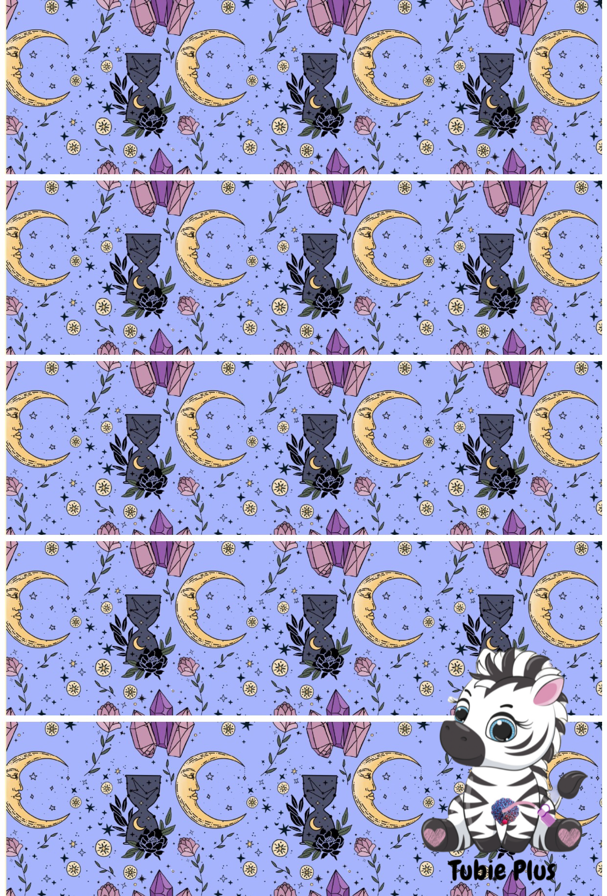 Celestial Moon Print Strip | Full | Small