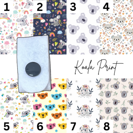 Koala Print Tubie Hair Adaptor