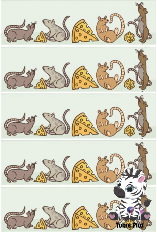 Mice Print Strip | Full | Small