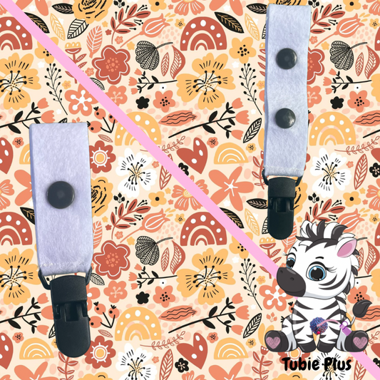 Autumnal Print Tubie Clip