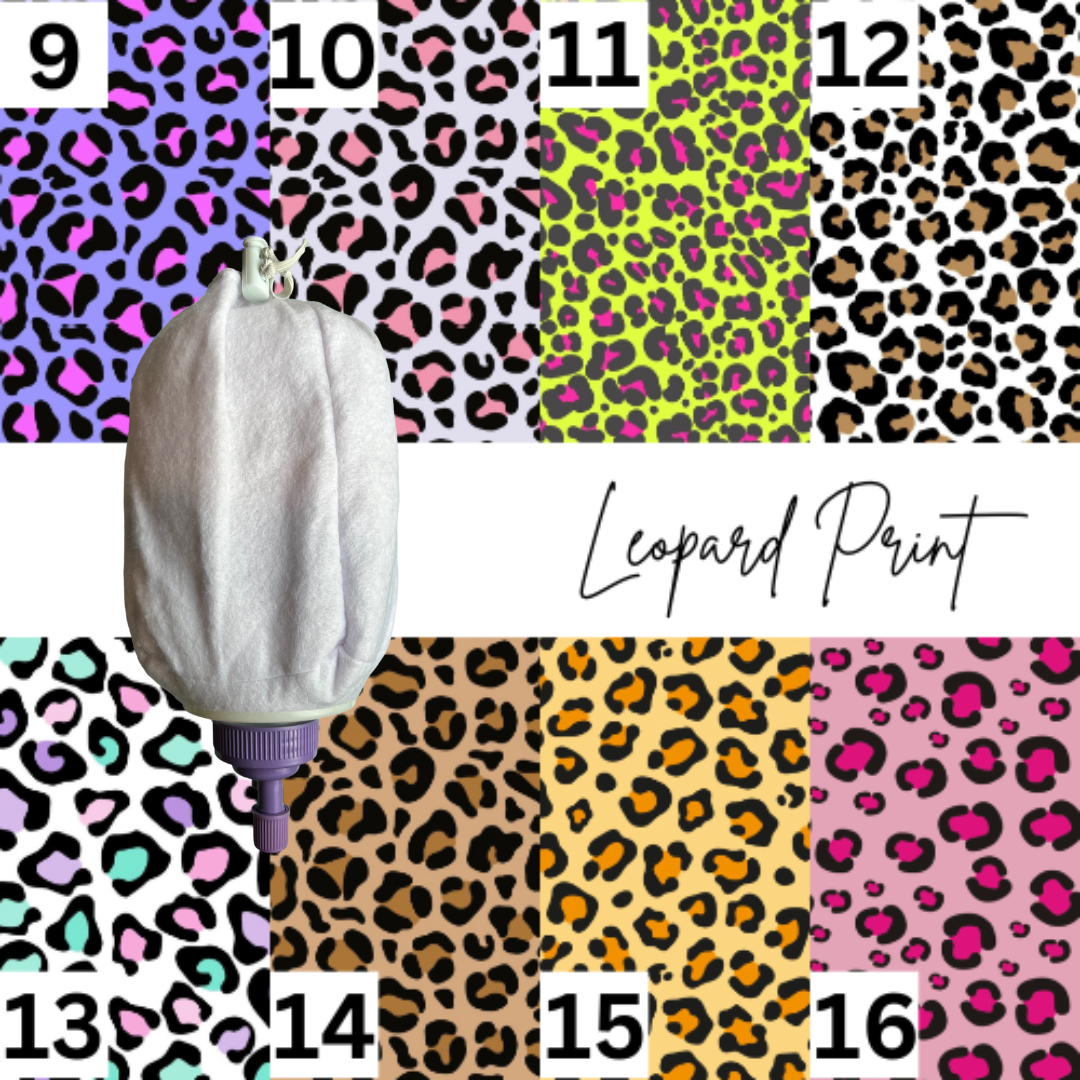 Leopard Print Feed Sock 500ml or 1L