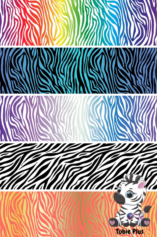 Zebra Mix Print Strip | Small