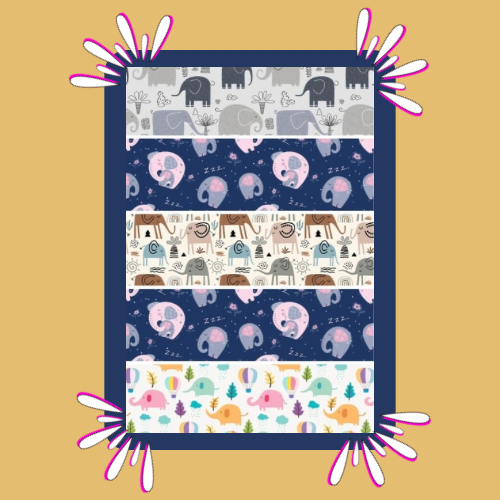 Elephant Mix Tubie Tape