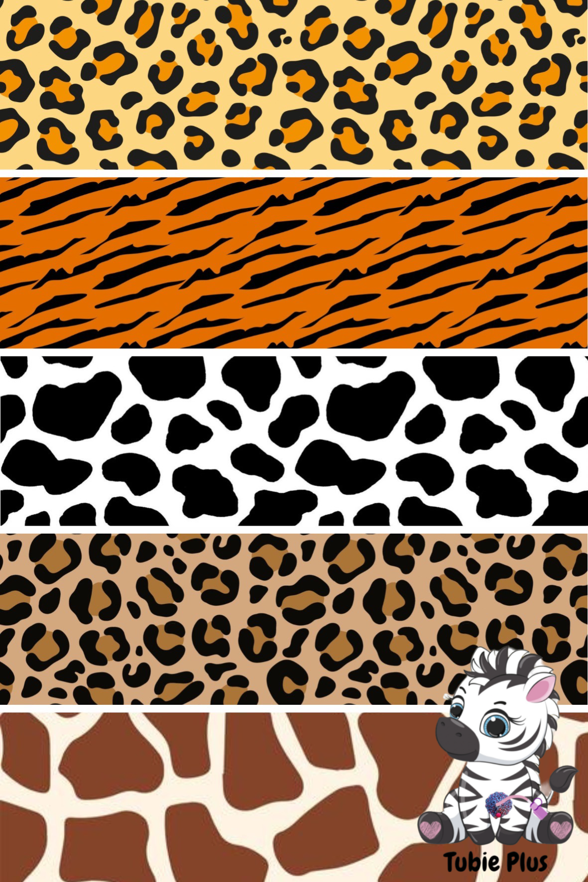 Animal Mix Print Strip | Small