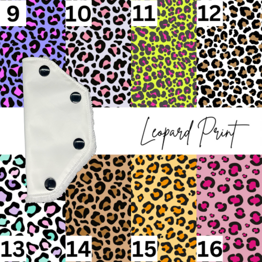 Leopard Print Port/Valve Cover