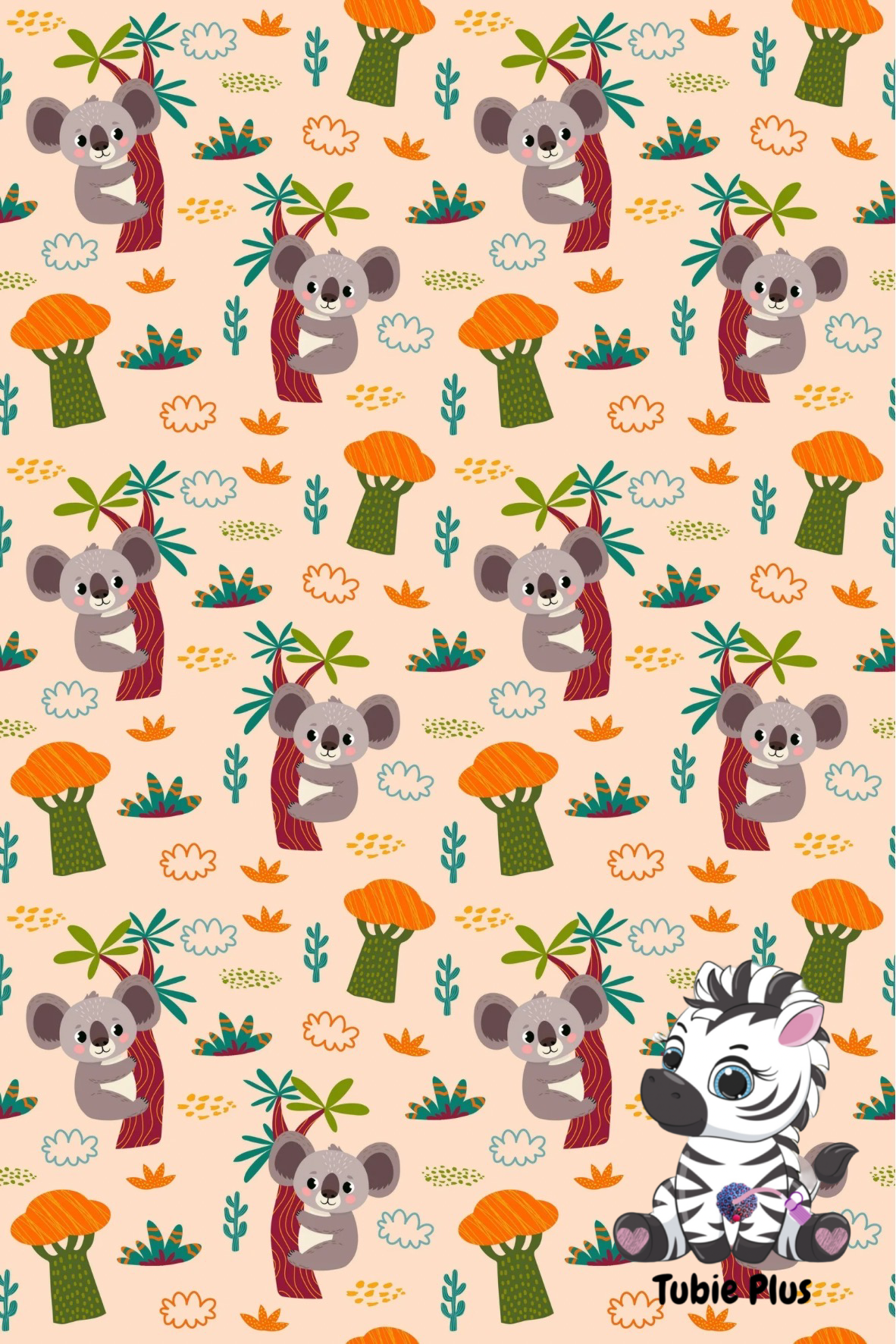 Koala Print Strip | Full | Small