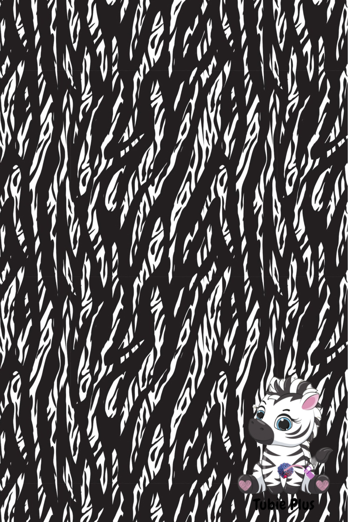 Zebra Print Strip | Full | Small