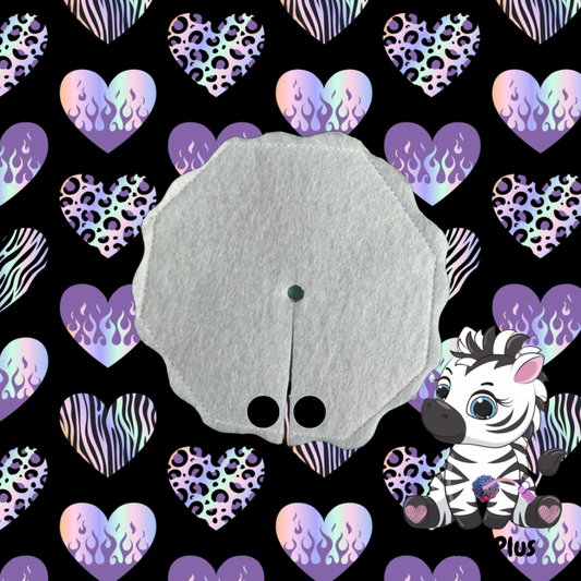 Heart Print Tubie | SPC Pad