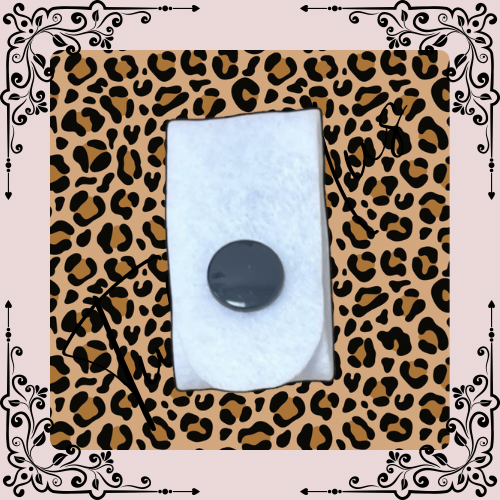 Brown Leopard Print Tubie Hair Adaptor