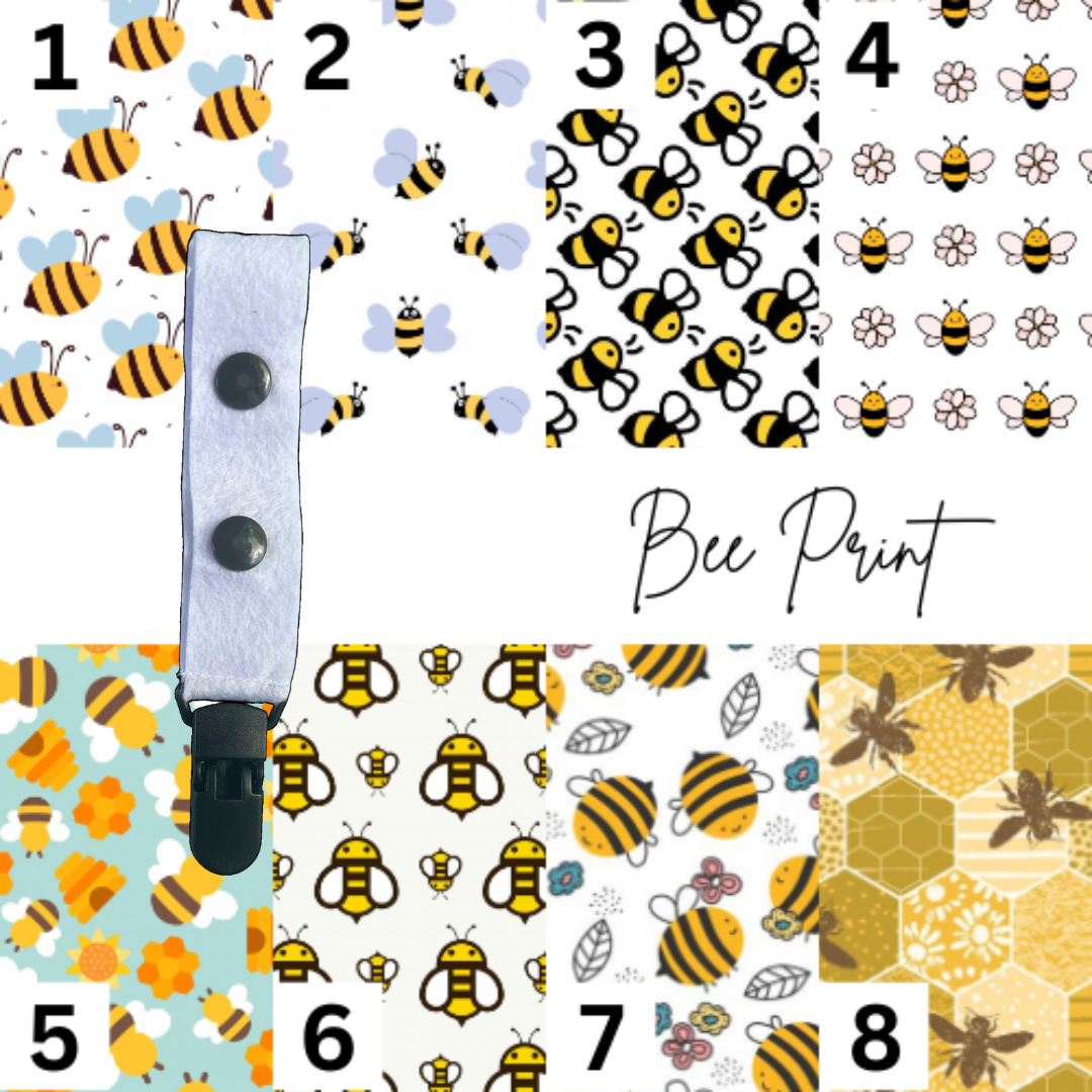 Bee Large Tubie Clip