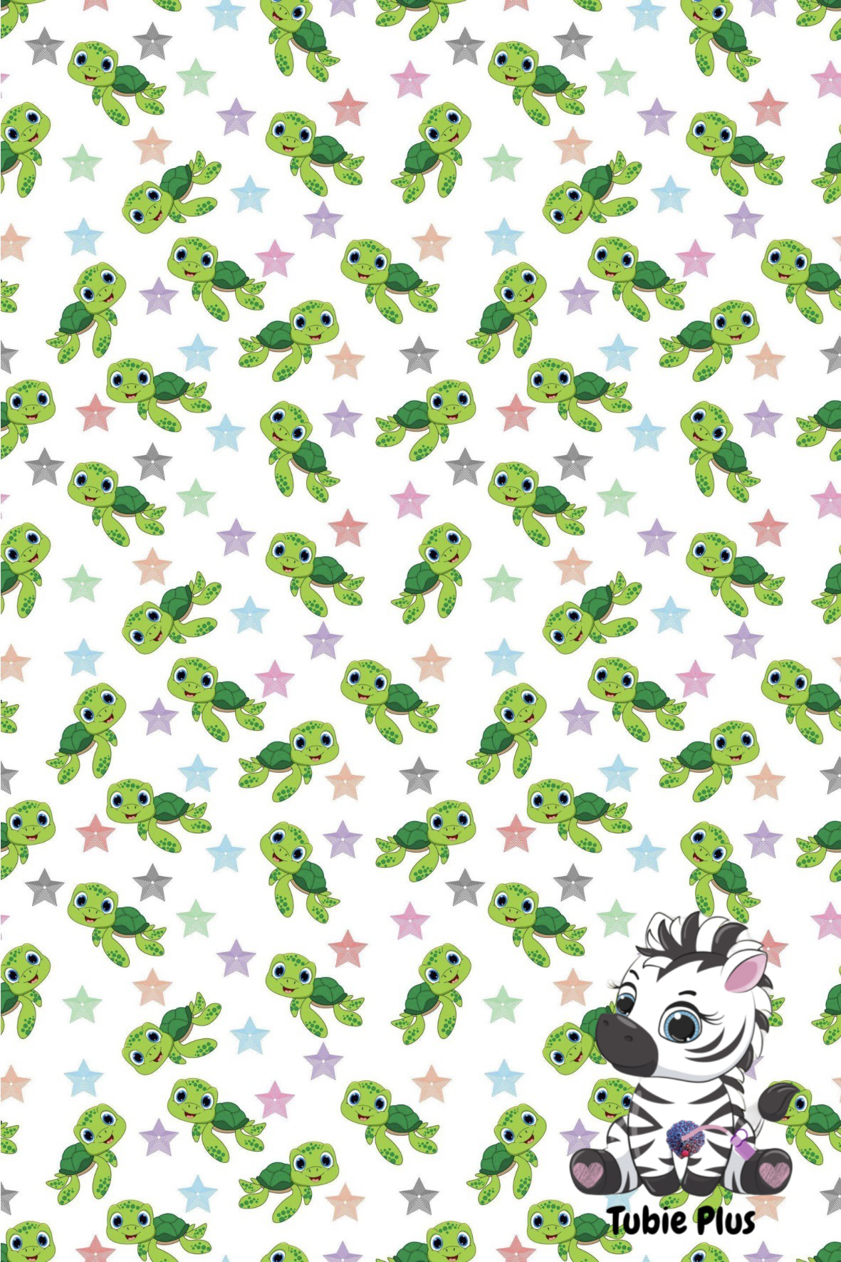 Turtle Print Strip | Full | Small