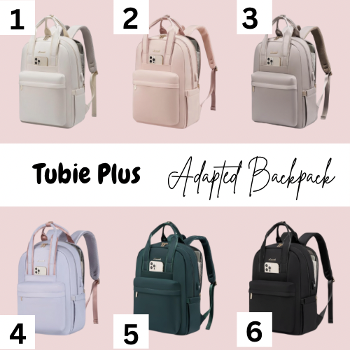 Adapted Backpack, Tubie Backpack, Adapted Backpack