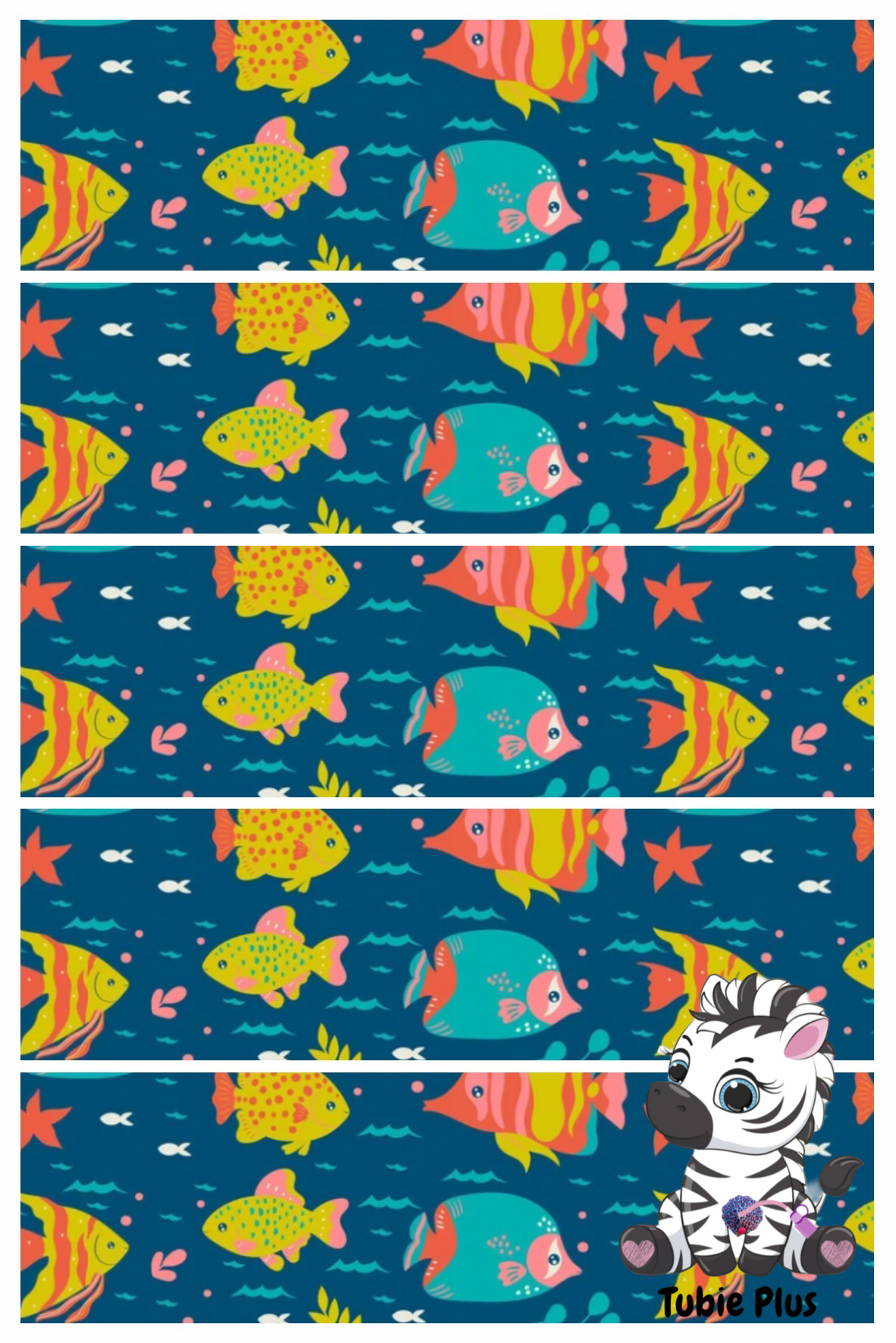 Sea Life Print Strip | Full | Small