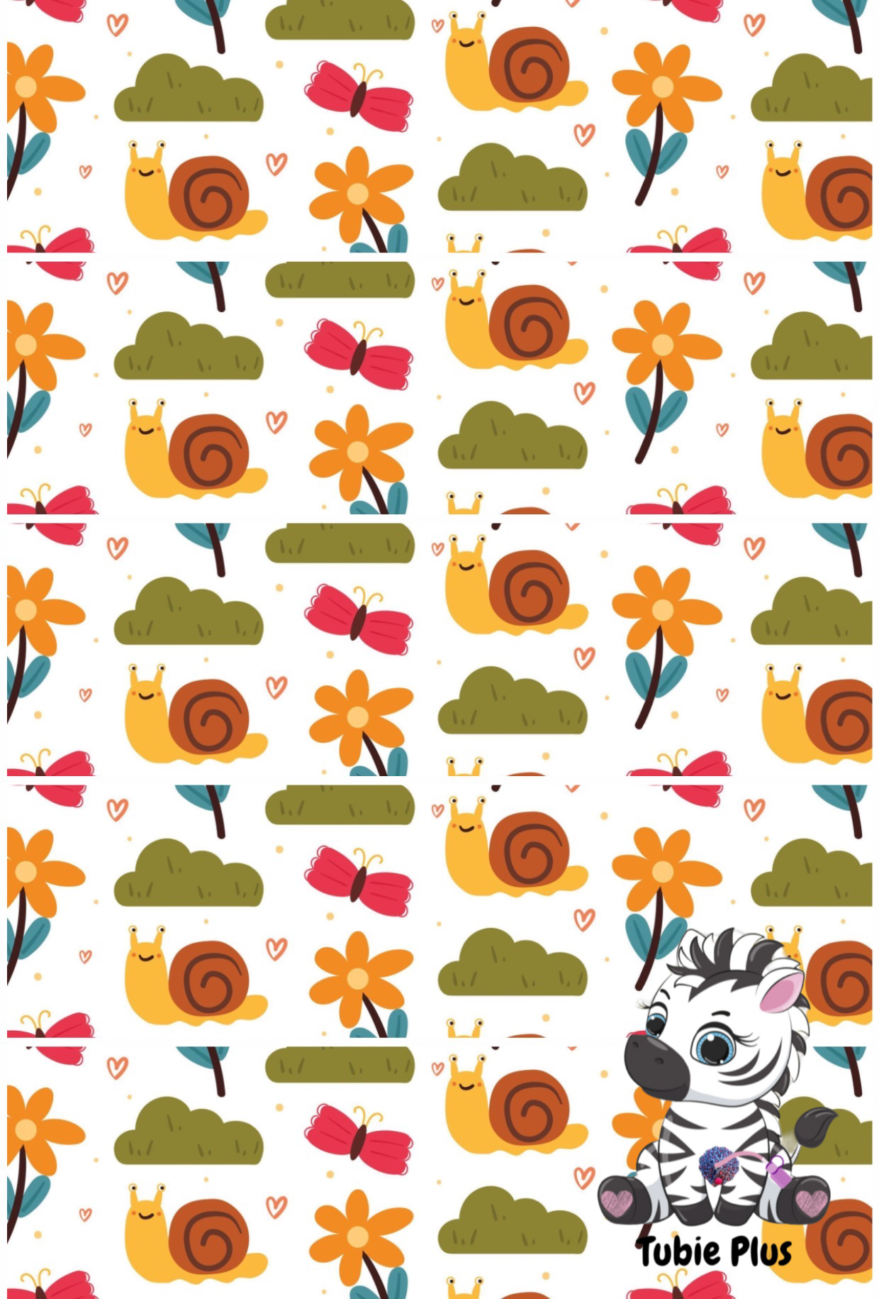 Snail Print Strip | Full | Small